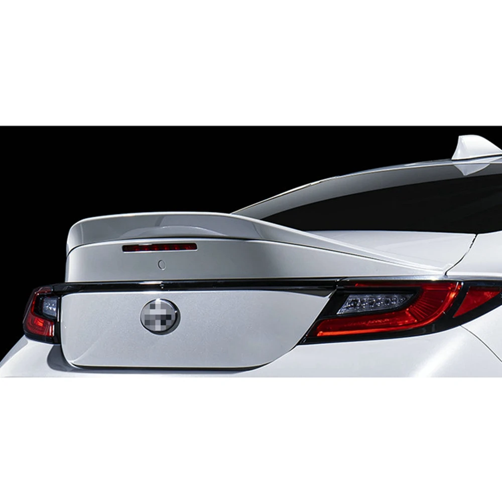 FOR TOYOTA ZA86 GR86 For Subaru BRZ 2022 2023 Real Carbon Fiber FRP Spoiler REAR WING TRUNK LIP SPOILERS High Quality