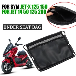 Under Seat Storage Bag For SYM JET-X 125 150 X125 X150 JET 14 50 JET14 125 200 Motorcycle Accessories Seat Bag Pouch Tool Bag