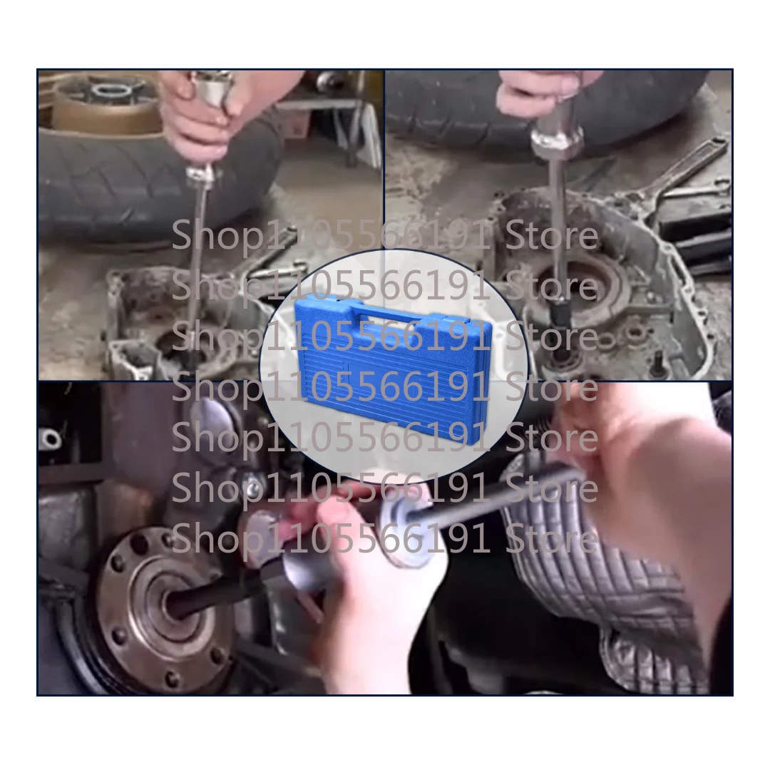 8-32mm Internal Bearing Extractor Blind Hole Inner Bearings Remover Puller Slide Hammer Blind Hole Set Car Disassembly Tool