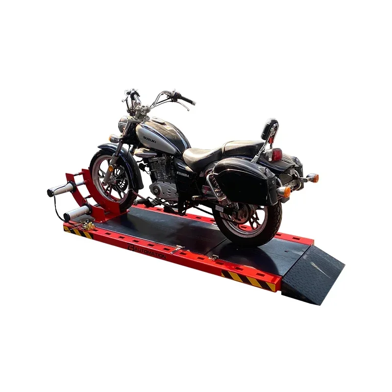 

Car Lift XiangHong 600kg capacity Electric Hydraulic Control Automotive Motorcycle Lift Table Machine with One Cylinder for sale