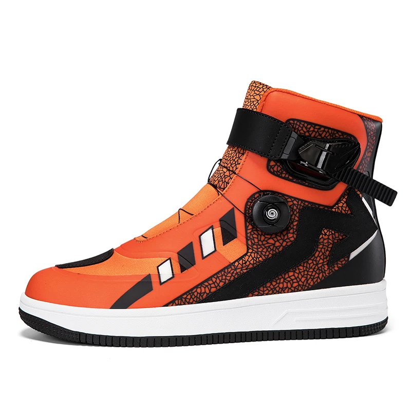 

Motorcycle protective cycling boots four season unisex high top wear-resistant anti slip breathable off-road fashion riding boot