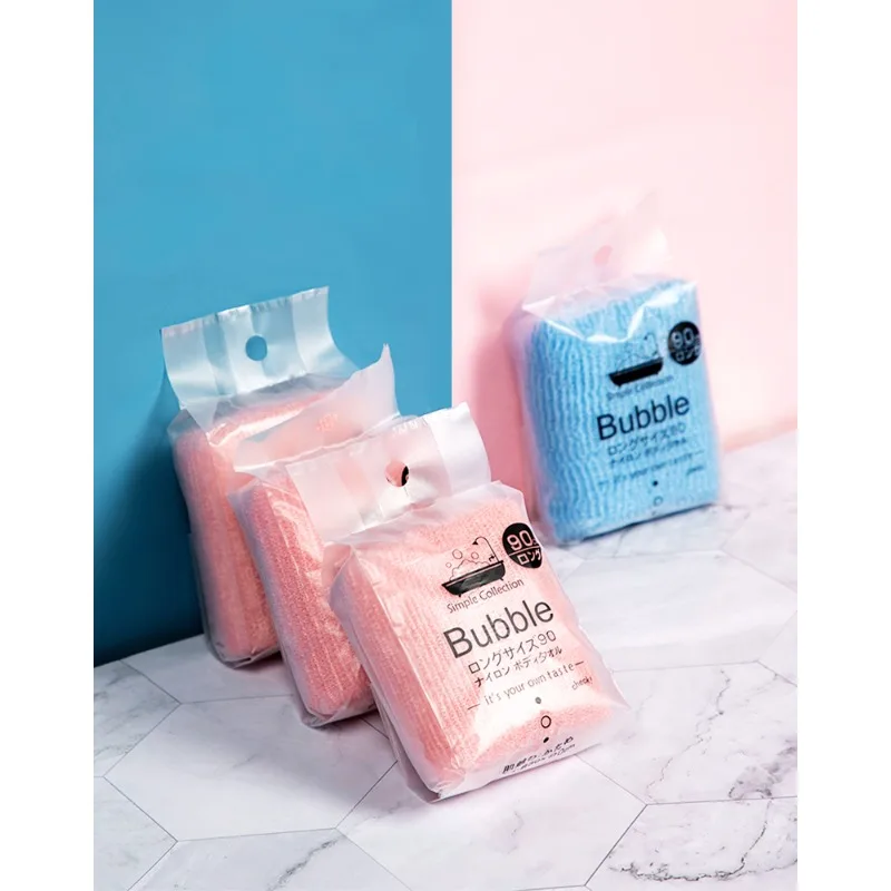 352AAC (تصدير إلى اليابان) منشفة حمام الأكثر مبيعًا، شبكة رغوة حمام، قماش حمام مريح، 30*90 سم #6