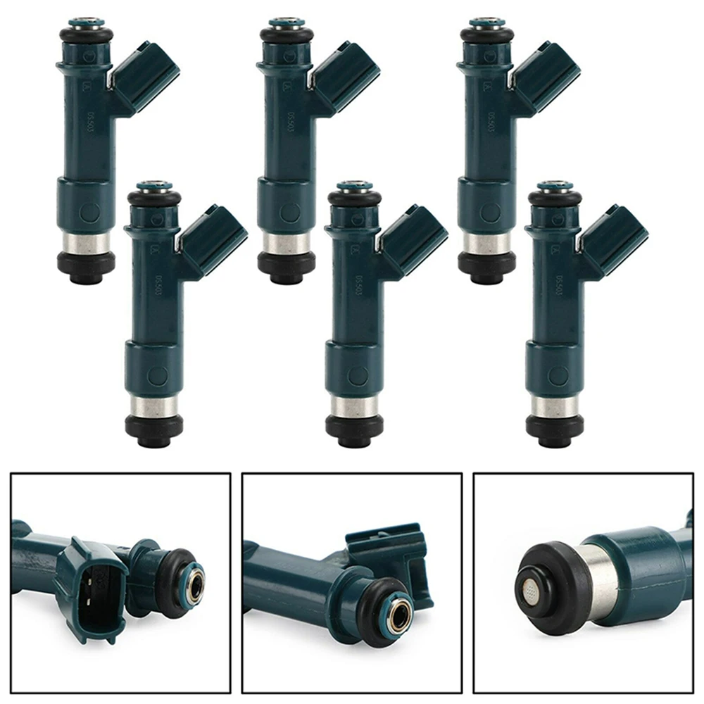 6PCS Fuel Injectors Nozzle 23250-31010 2320939015 23209-39015 for Toyota 4Runner Tacoma Tundra 232500P030 23250-0P030