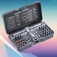 24/40/66 Ratchet Screwdriver Kit – Assembled Handle Multifunctional for DIY PC Furniture & Bicycle Repairs Man's Gift