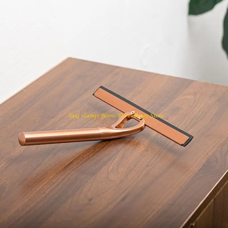 

W8EA Multiple Purpose Glass Squeegee With Stainless Steels Blade Water Spots Removers For Kitchen Car Window Cleaning