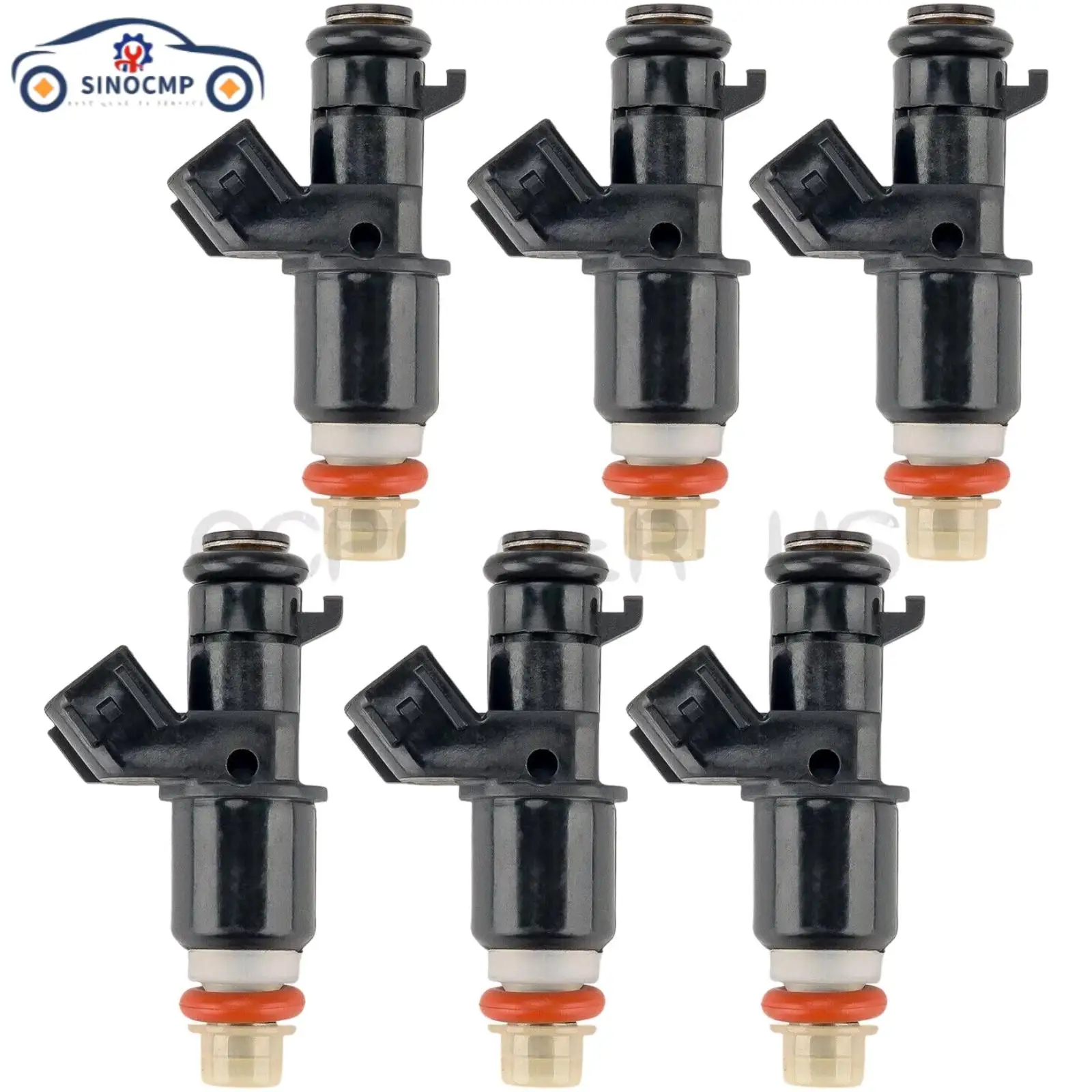 

6 шт. топливные форсунки 16450-RCA-A01 для Honda Accord Odyssey Pilot Acura ILX TL MDX Saturn Vue, система подачи топлива, топливная форсунка