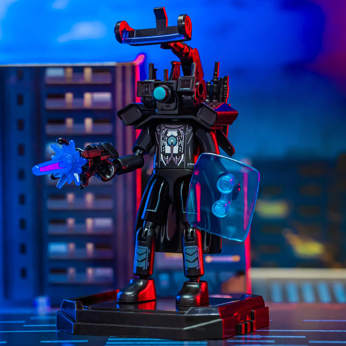 New Titan Monitor Toilet Man Super Posable Large Size Building Blocks Educational Toys Multiformat Puzzle Assembly Toy