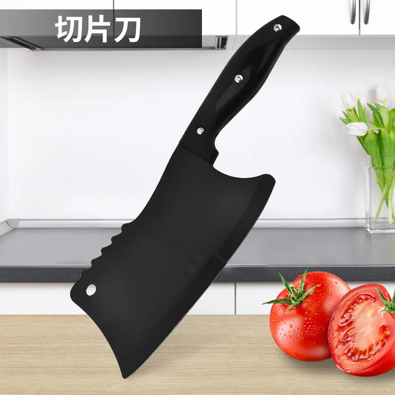 Front Cut Back Chopping Knife Kitchen Knives Sharpener Stainless Steel Forged Hammer Professional Boning Meat Cleaver Butcher