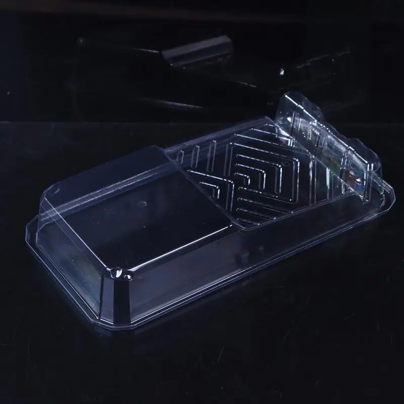 {MX} 5/10 قطعة من البلاستيك الشفاف القابل للتصرف 4 بوصة وسادات طلاء 4 بوصة بطانة صينية الزيت أدوات طلاء صديقة للبيئة