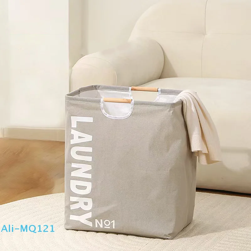 

Водонепроницаемая корзина для белья большой емкости, корзина для грязной одежды из хлопка и льна, домашний органайзер, ведро, складная сумка для хранения мелочей