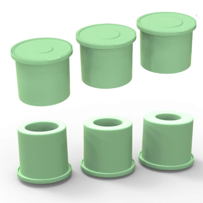 Cylinder Silicone Ice Mold for Stanley Tumbler Multi-Size Ice Stick & DIY Popsicle Maker with Sealed Lid