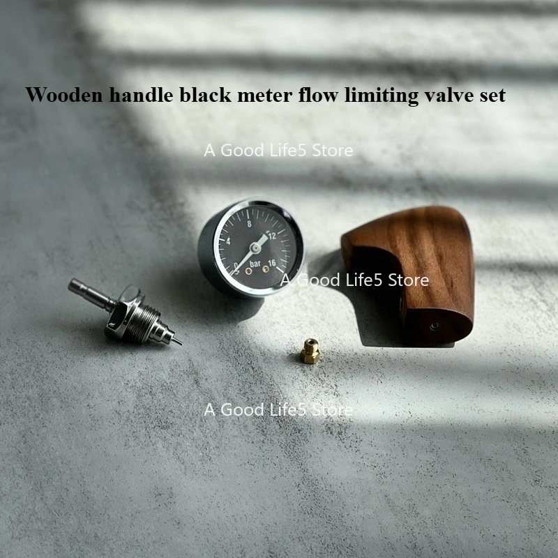 FOR Lelit The Same E61 Brewing Head Coffee  Modified Accessories,  Water Flow Limit Viewership of Valve Lever Pressure Gauge