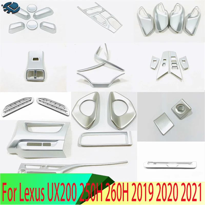 For Lexus UX200 250H 260H 2019 2020 2021 Car Accessories ABS Inside Interior Cover Trim Full Set 29 Pcs
