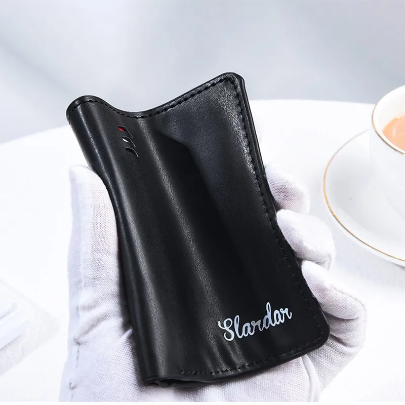 Men's Wallet PU Short Lychee Patterned Multifunctional Thin Good-looking Durable Convenient Large Capacity Male's card bag