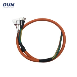 6mm² 8mm² 10mm² 16mm² Waterproof 800W 1KW 2KW 3KW 4KW 6KW 8KW Spoke Wheel Hub Motor Cable With Hall Sensor Connector 1.4 Meters