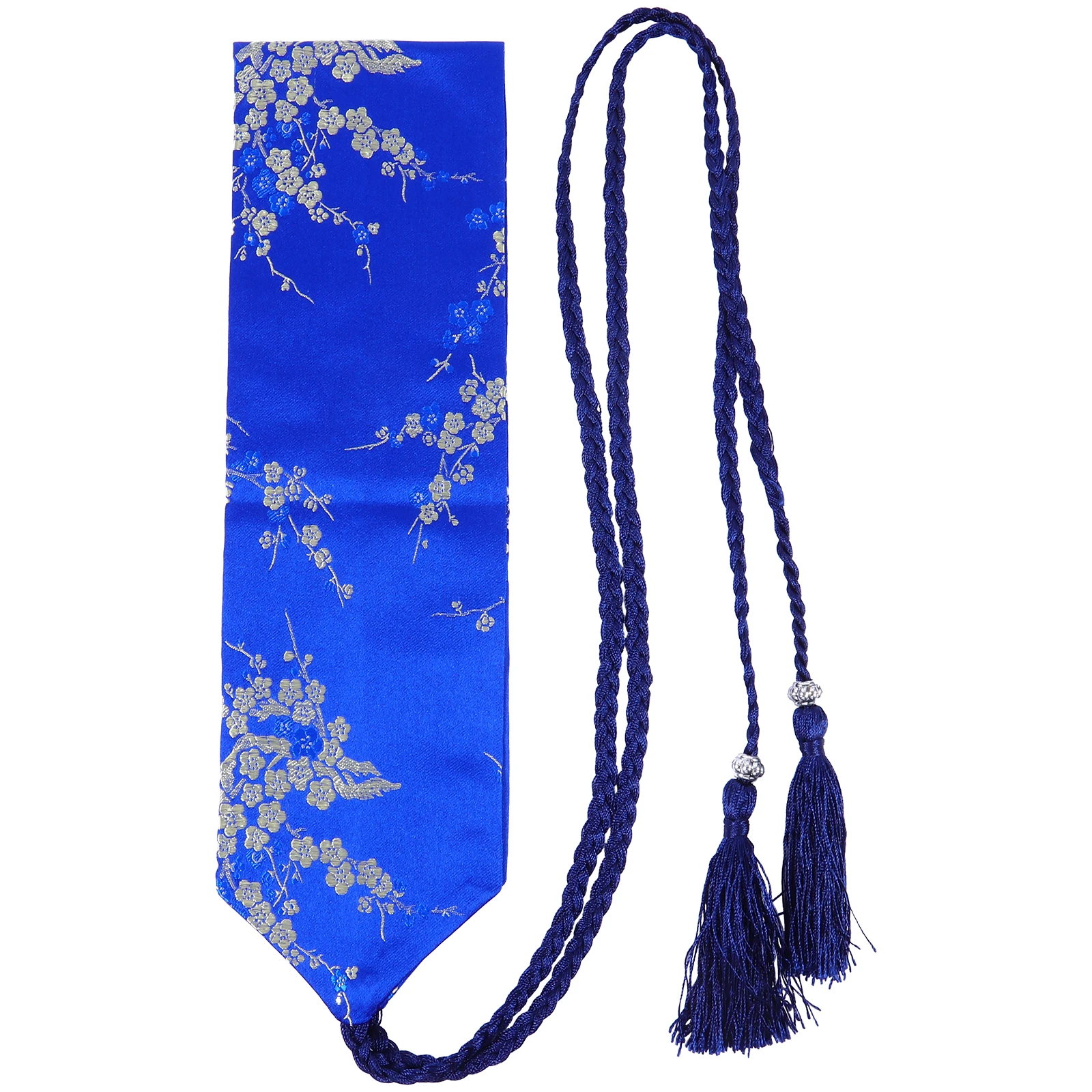 

1pc Ethnic Style Tassel Waist Belt Japanese Kimono Waistband Hip Scarf Fabric Belt Costume Accessory Body Shaping Multi-Color
