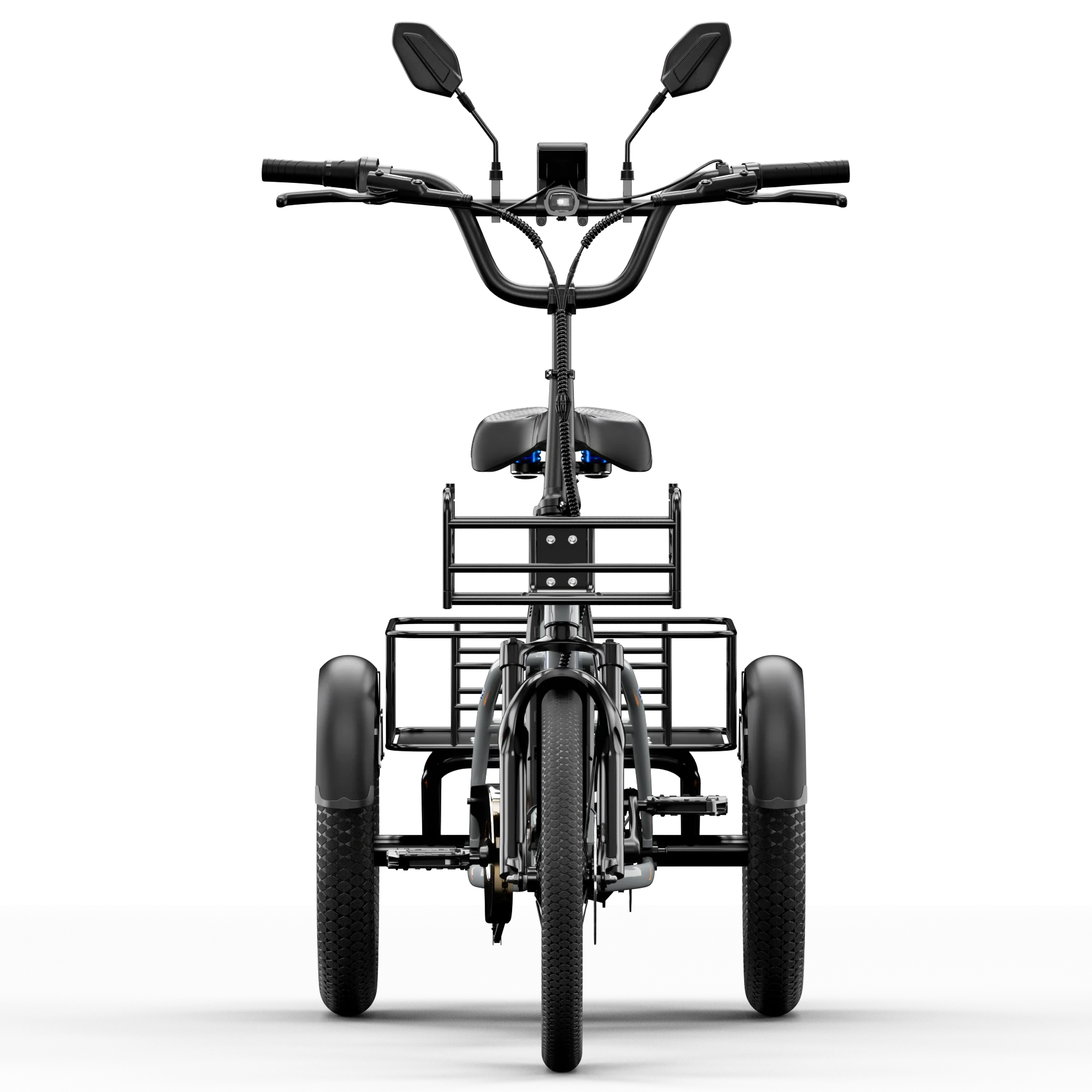 750W Leistungsstarkes Elektro-Dreirad CYSUM AG1 Pro 48V20AH Akku 25km/h Höchstgeschwindigkeit Tägliches Pendeln Dreirad-Fahrrad