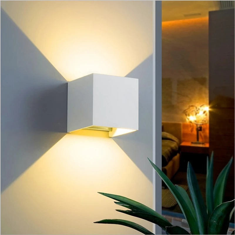 Imagem -05 - Smart Wifi Led Wall Light com Ângulo de Feixe Ajustável Interior e Exterior Alexa Rgbcw Wall Light Perfeito para Casa