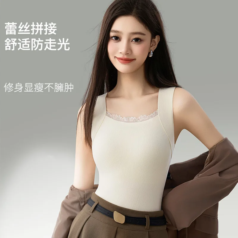 

Женский термовест с наполнителем из перьевого пуха, антибактериальный, с терморегулирующим эффектом, антистатический, бесшовный дизайн, со встроенными чашечками бюстгальтера