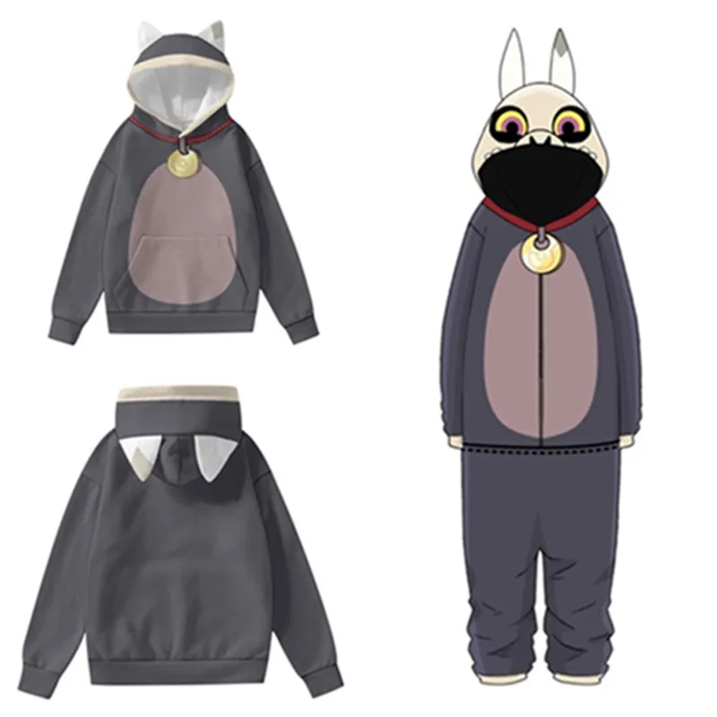

Adult/Kids King Cosplay Jumpsuit Hoodie The Owl Cartoon House 3D Printed Hooded Sweatshirt Men Women Casual Streetwear Pullover