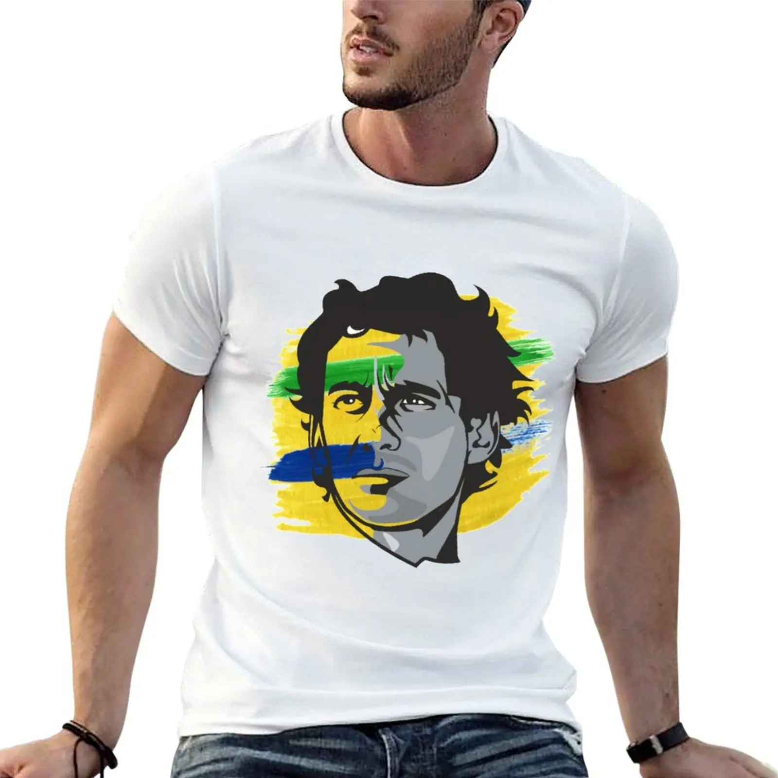 

Ayrton Art T-Shirt man t shirts cotton t shirts for man cotton soft T-Shirt
