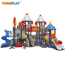 customized outdoor toys for toddler Space Series Children Garden Kids Toys Outdoor Equipment Plastic Slide