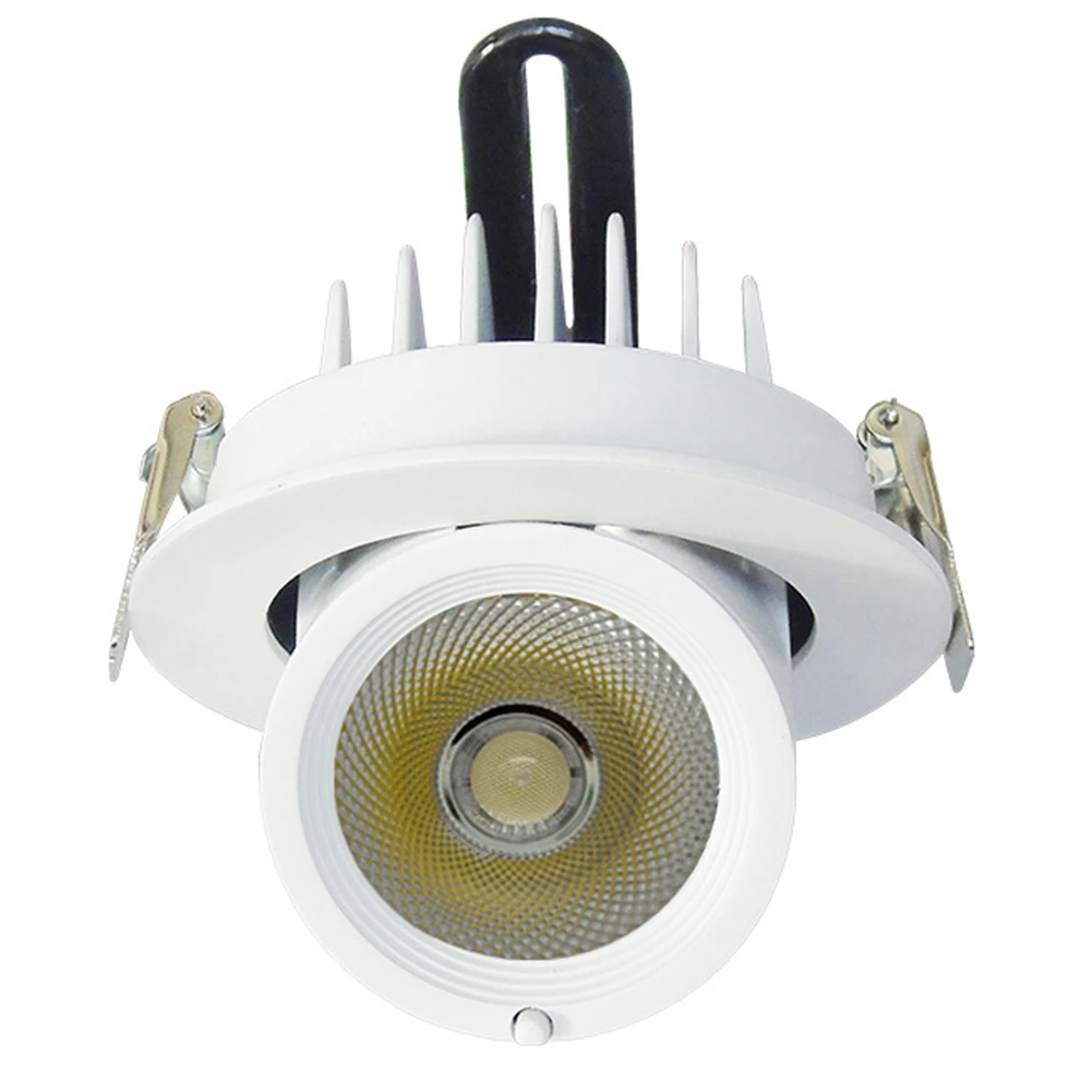 LED Elephant Trunk Light Flowering Spotlight COB Downlight Embedded Ceiling Light 360 Degrees 20W