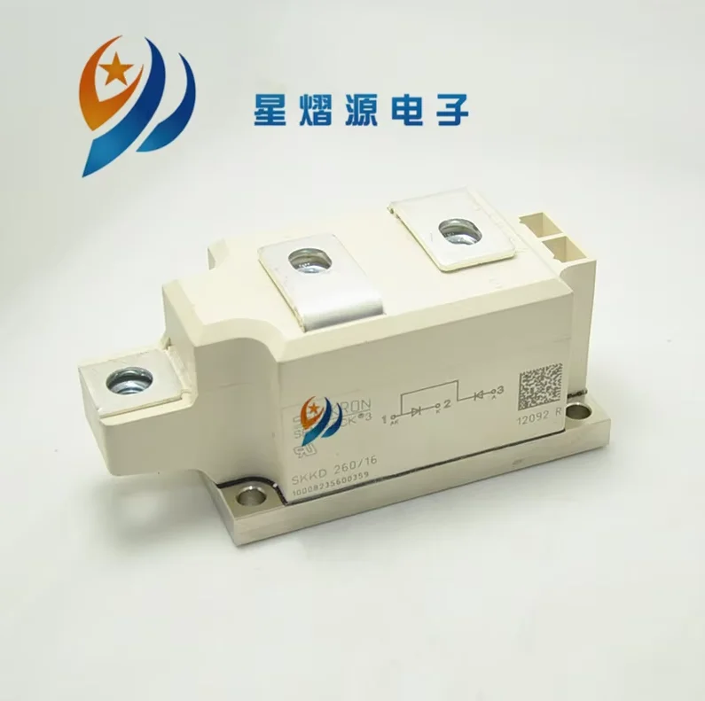 

SKKD260/16 New IGBT Module, 260A-1600V, In Stock