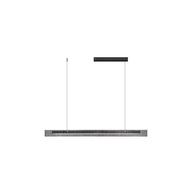 

Home indoor restaurant island chandelier new modern simple glass chandelier black gold