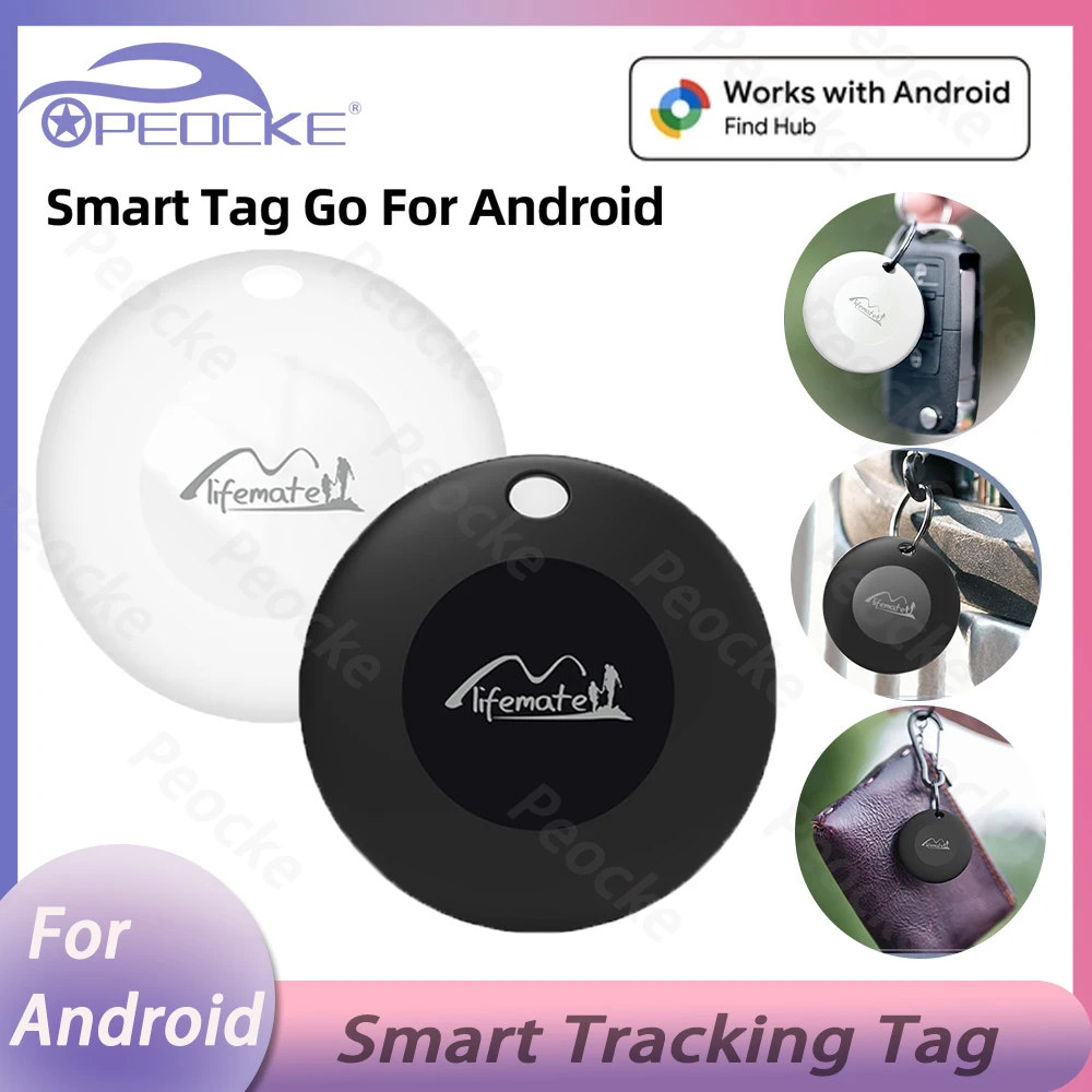 

Lifemate Bluetooth Locator Tag Work for Google Find Hub Device Smart Gps Tracker Key Pets Finder Anti-Lost Device Motion Track