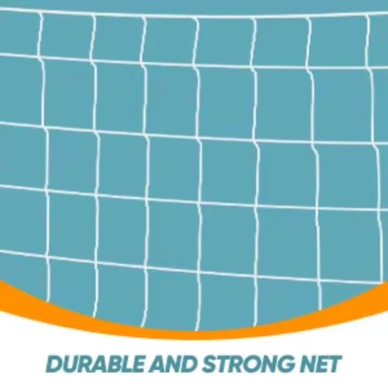 2026Water Volleyball Field Inflatable Water Sports Set Volleyball Net and Basketball Hoops Floating Pool Swimmingwoniu
