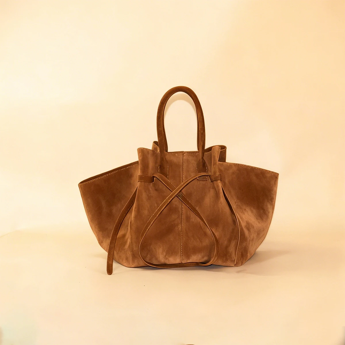 

JIOMAY 2026 Women's New Vintage Tote Bag Large Suede Shoulder Bag Retro high-quality Handbag And Underarm Bag