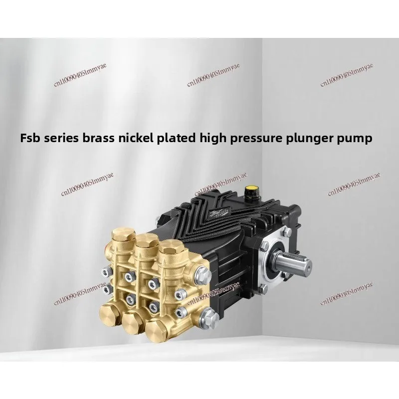 350kg 15L/min Brass High Pressure Plunger Pump for Industrial Washing and Cleaning Equipment
