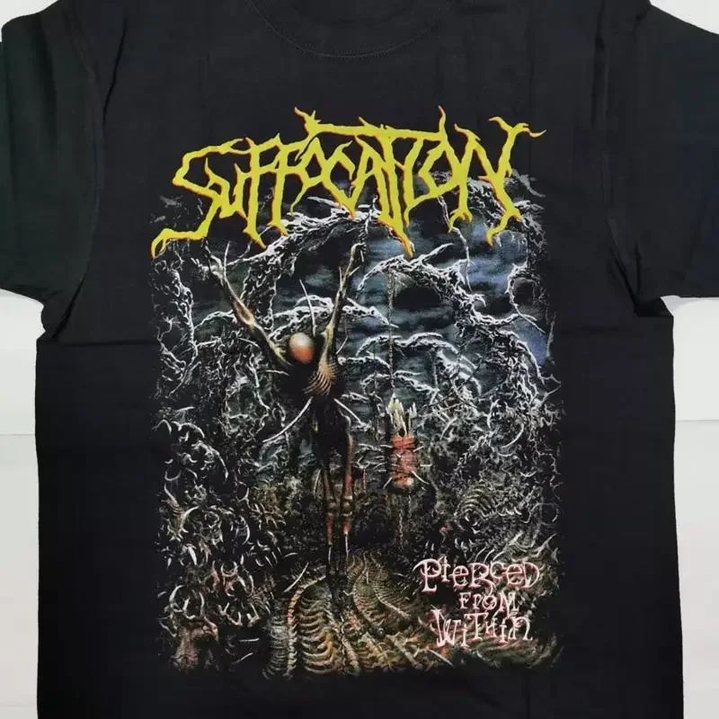 Hot Suffocation Band Black T Shirt Cotton S 234Xl Rd305