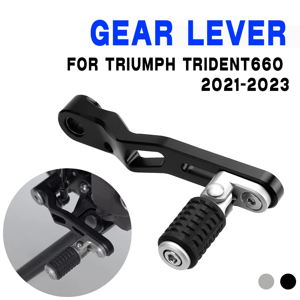 

Алюминиевый регулируемый складной рычаг переключения передач с ЧПУ для мотоцикла, рычаг переключения передач для Triumph Trident 660 Trident 660 2021 2022 2023 2024