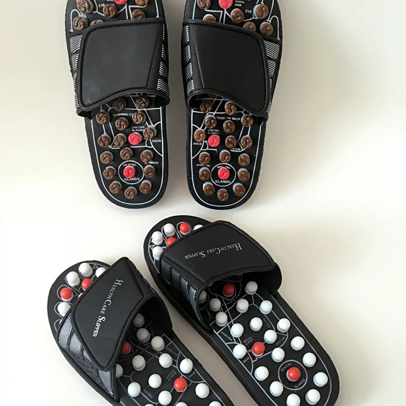 Plantar acupoints foot therapy shoes home women's slippers indoor home non-slip home couple massage men's