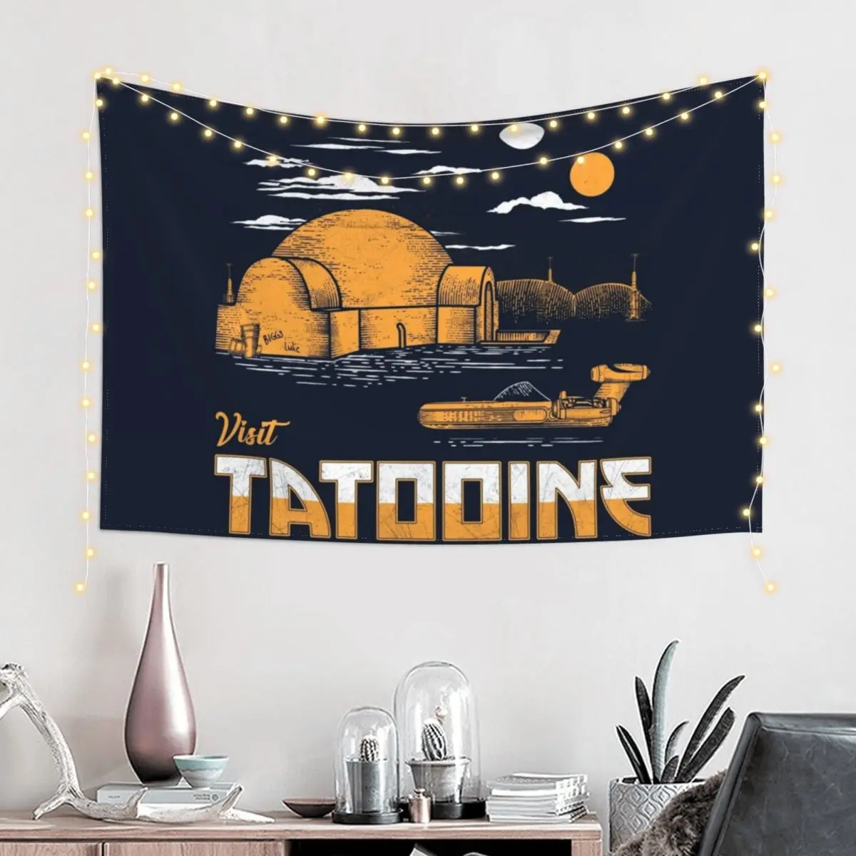 

Visit Tatooine Tapestry Art Mural Decor For Bedroom Home Decorations Tapestry