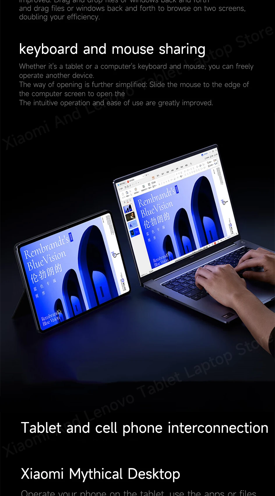 Xiaomi Tablet Xiaomi Pad 6S Pro 12.4 Snapdragon 8 Gen2 12.4" 3K 144Hz Display Hyper OS 10000mAh 120W Super Fast Charge Tablet PC