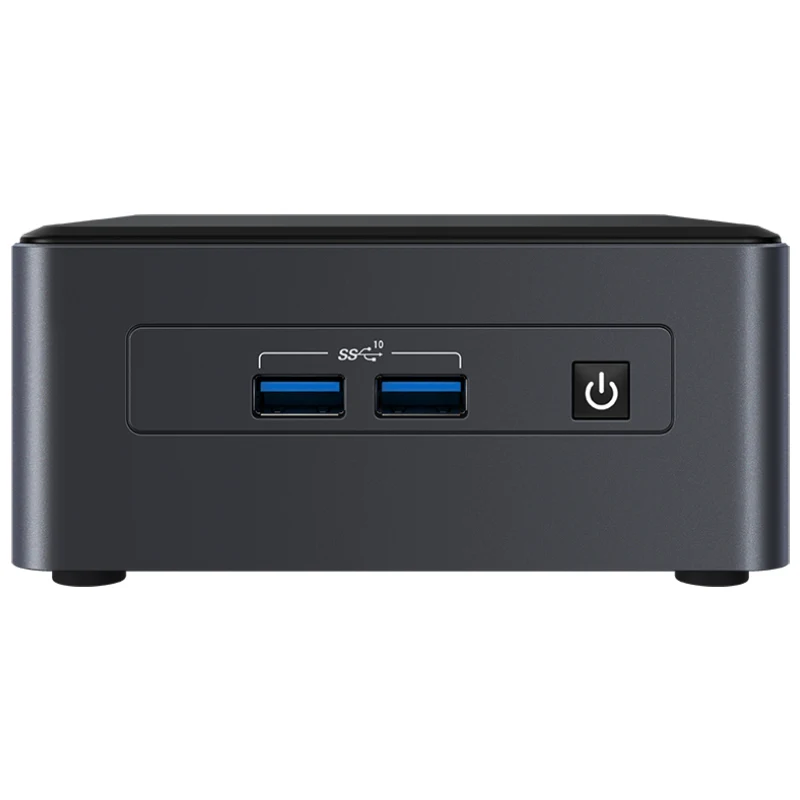 อินเทลรุ่น11TH Core 11TNHi3 Tiger Canyon NUC MINI Computer Host Thunderbolt 4รุ่นคอมพิวเตอร์ขนาดเล็กรุ่นหนา-