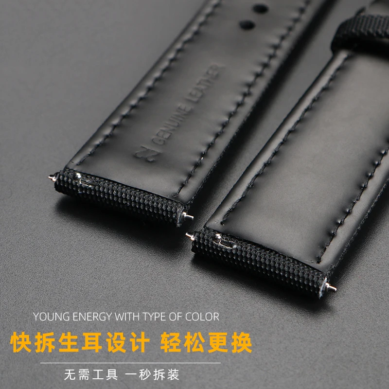 For TAG HEUER Racing F1 Aquaracer Carrera Leather Nylon Watch Strap 20mm 21mm 22mm 23mm 24mm Men Blue Water Ghost Watch Band