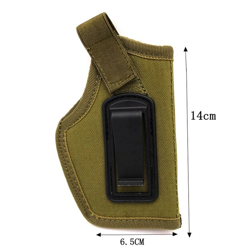 Glock 17 19 Sig Sauer P226 Beretta 92 Colt 1911  Nylon Holster Concealed Carry Holster Belt Clip Airsoft Gun Holster