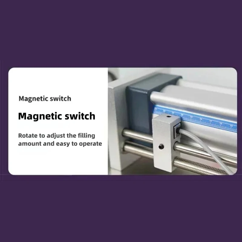 

Liquid Paste Filling Machine Pneumatic Semi Aut Filler Double Heads Cylinders Shampoo Lotion Cream Piston Filler