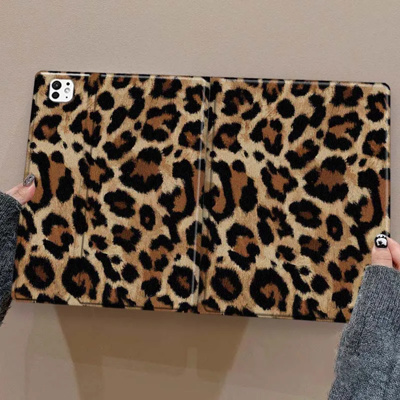 Leopard Pattern Design For iPad Pro Air mini 7 6 5 4 11th 10th 7th 6th 5th 13 12.9 11 10.9 10.5 10.2 Inch Tablet Case