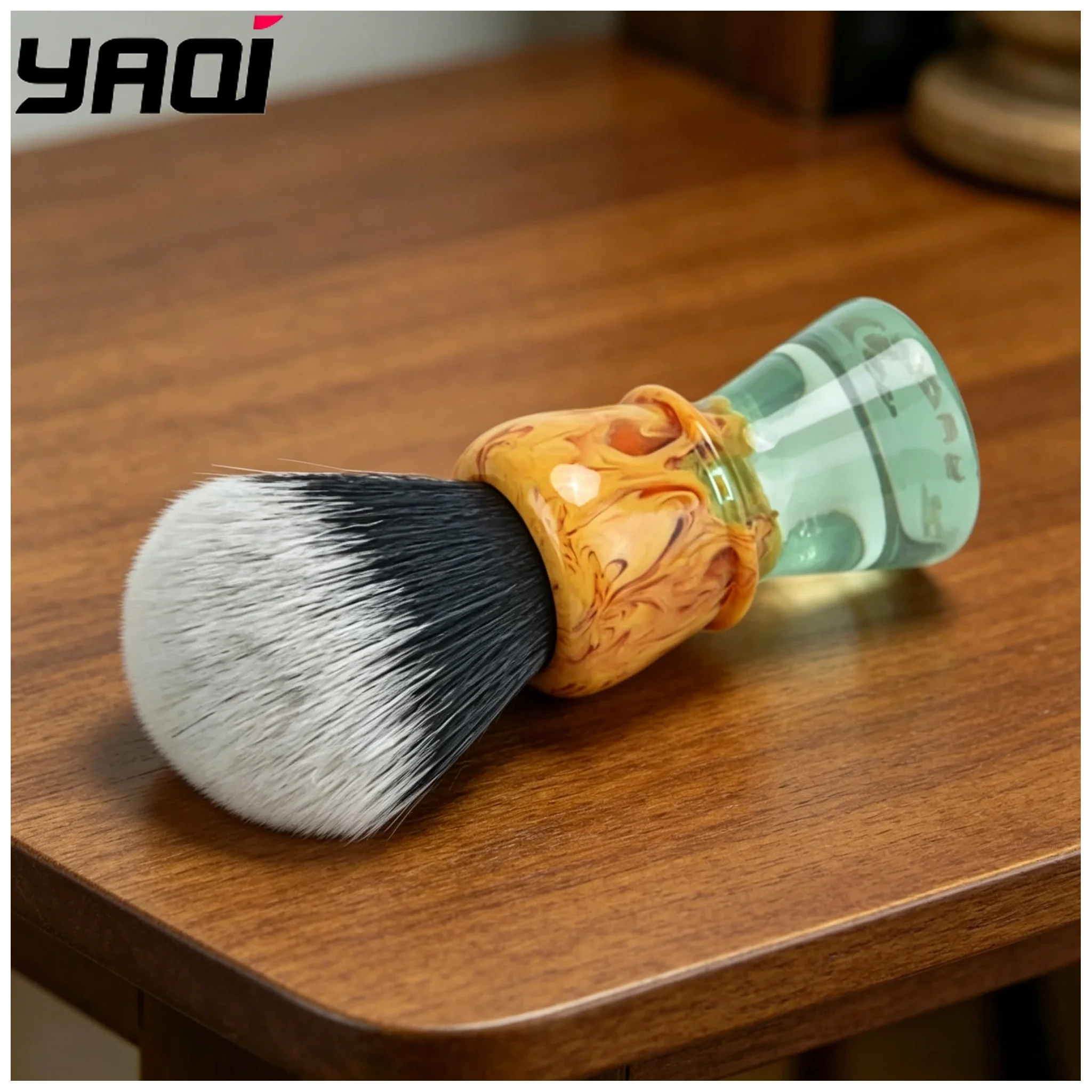 Yaqi Wet Shaving Brush Cavern Lake Tuxedo Knot Brush for Facial Hair Care Men's 2026