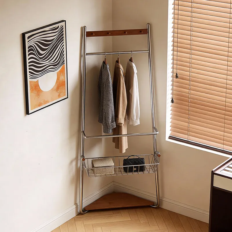 Open Organizer Coat Racks Clothes Standing Luxury Living Room Hotel Modern Display Coat Racks Floor Perchero Trendy Furniture