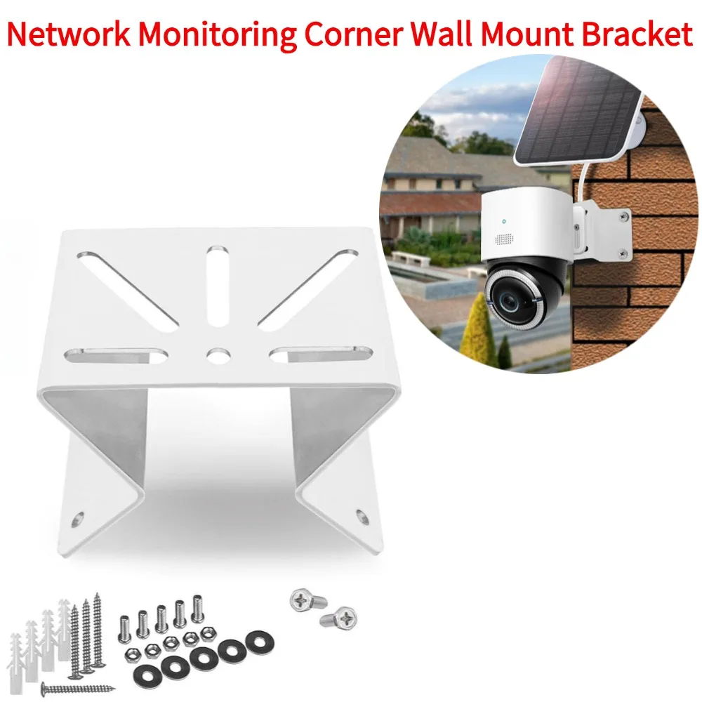 High Compatibility Mount Bracket Support for Surveillances Cameras Solar Panel for Universal Wide View CCTV PTZ IP Dome Camera
