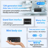 Lenovo Mini PC Baiying NUC 12GO Intel Alder Lake i3-N305 Windows UP TO 16GB RAM 512GB ROM Dual-Band WiFi Bluetooth USB Computer