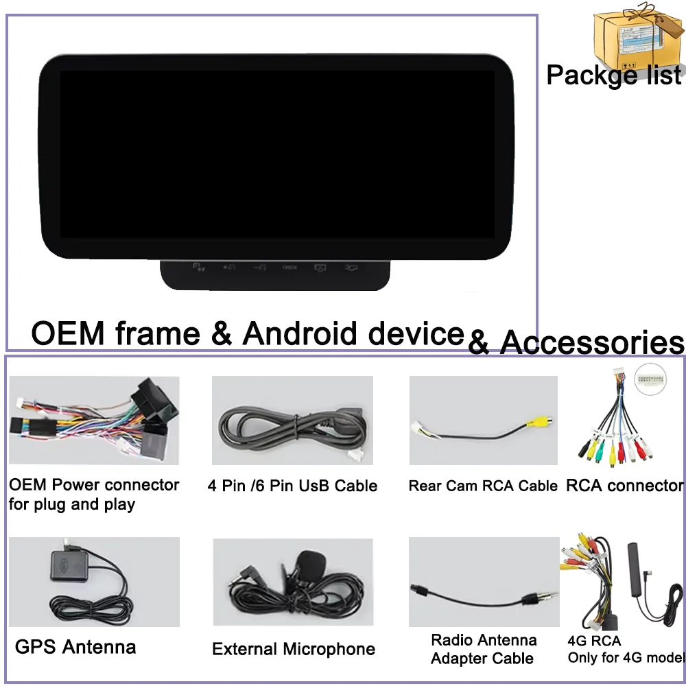 Navigation Multimedia Stereo For Audi Q7 4L 2005 2006 2007 2008 2009 - 2015 Android Car Multimedia Player GPS CarPlay NO 2 DIN