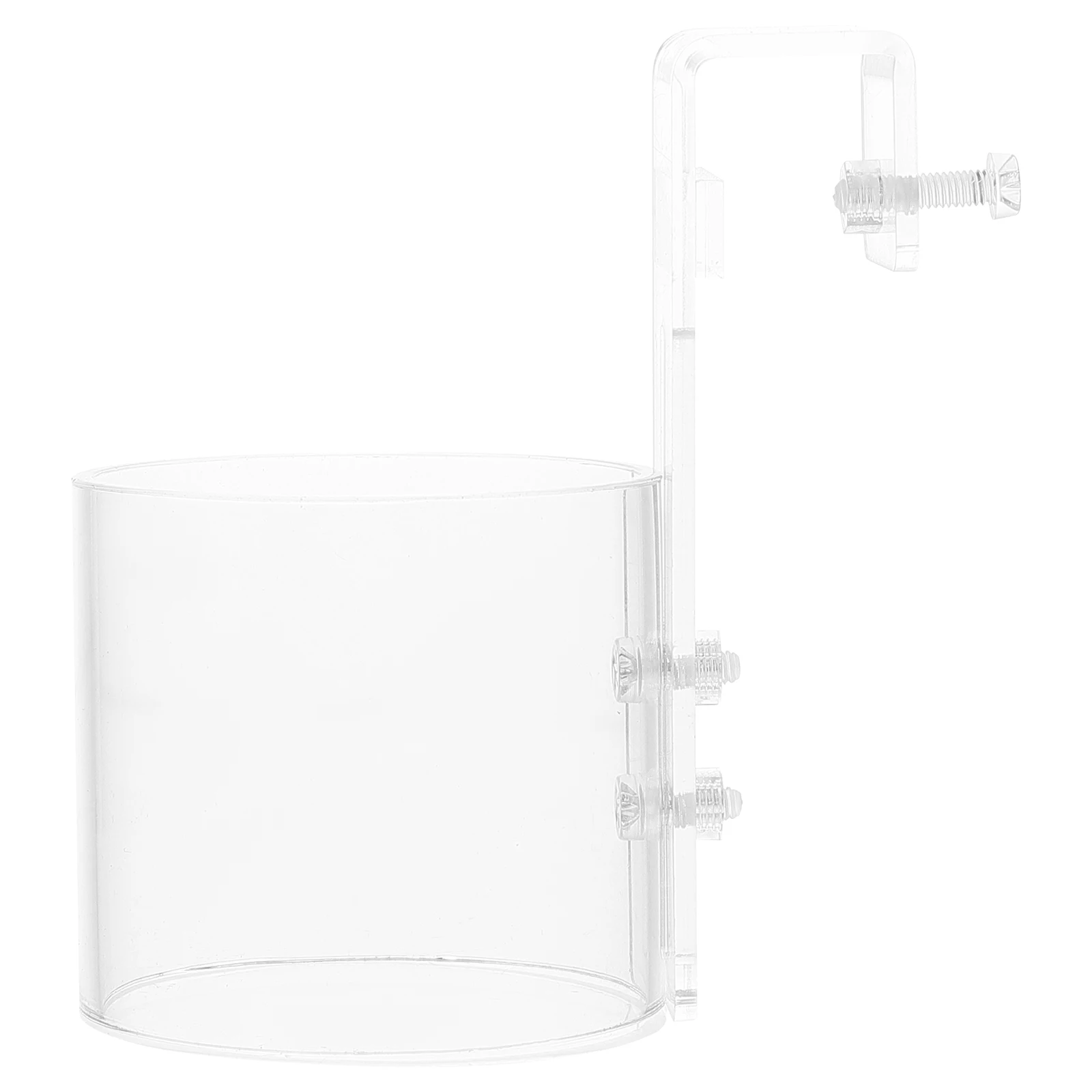 

1pc Acrylic Fish Feeder with Feeding Ring for Healthy Growth Anti Floating Suitable Freshwater Aquarium Pet Supplies Tool