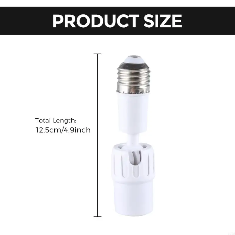 U75B E27 Lámpara flexible lámpara bombilla bombilla extensor extensor bombilla ajustable extensor